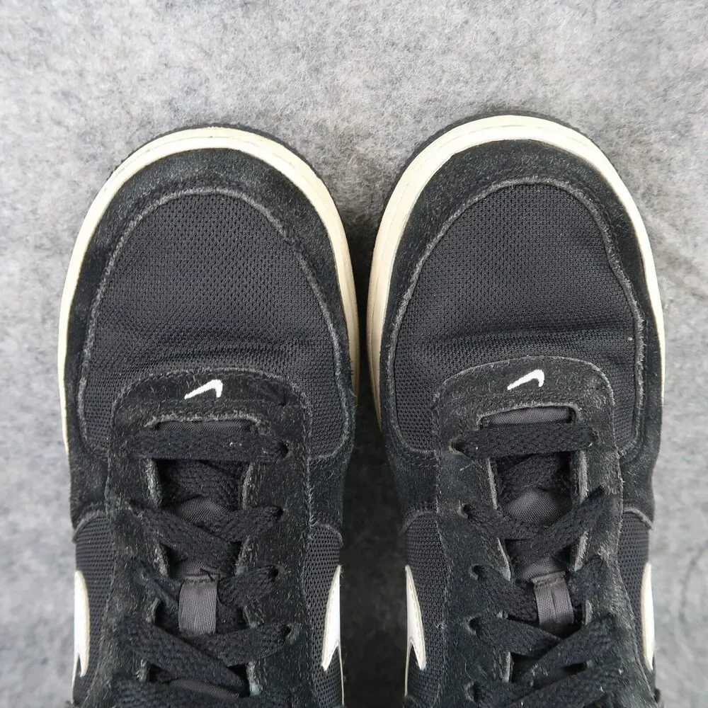 Nike Shoes Youth 5.5 Sneakers Air Force 1 Lifestyle Active Casual Leather Black